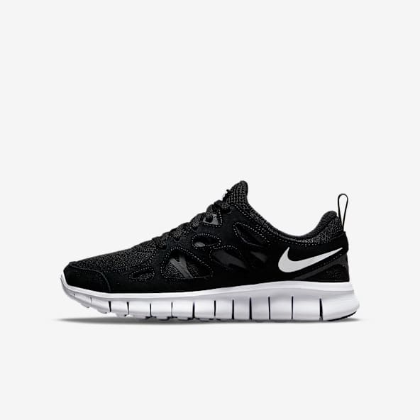 Girls nike free running shoes clearance